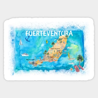 Fuerteventura, Canary Islands Sticker